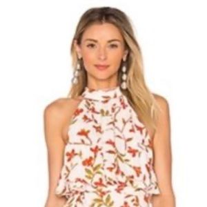 Lovers + Friends
Golden Ray Soft Pink Floral Maxi Dress